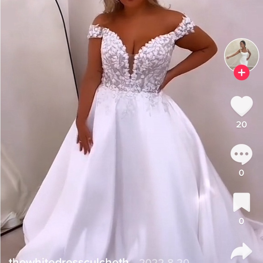 Bridal Wedding Dress Allure 9908 Plus Size
